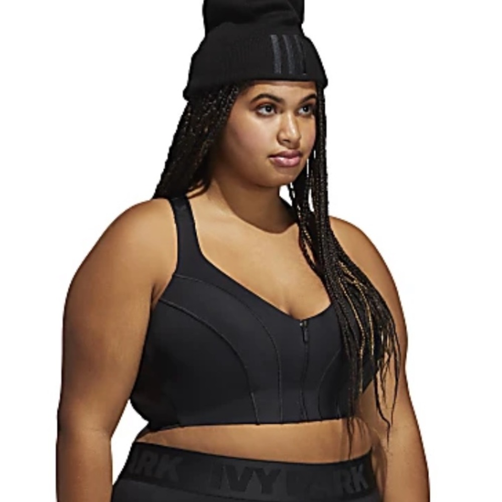 NWT Adidas x IVY PARK Medium Support Zip Bra